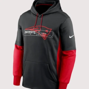 New England Patriots Therma Colour Block Hoodie