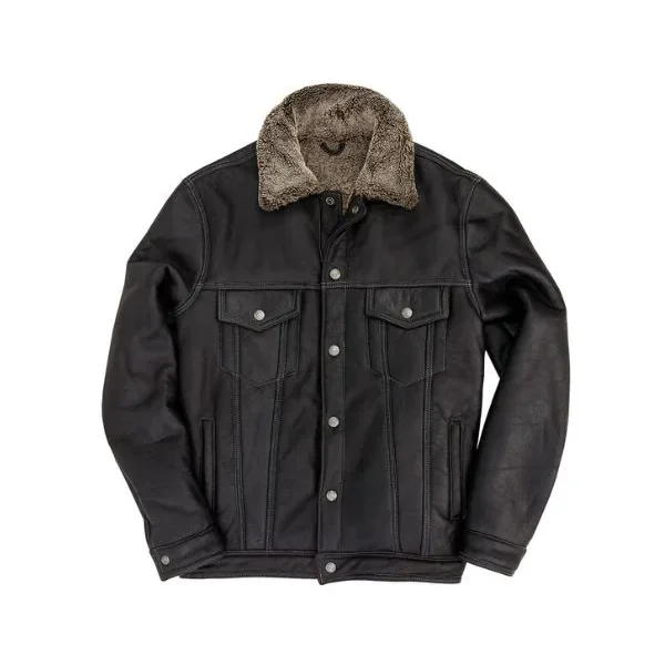Sheepskin Trucker Shearling Jacket