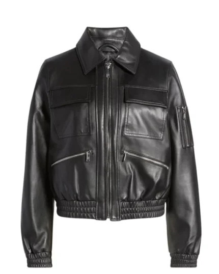 Janveny Motorcycle Jacket For Women