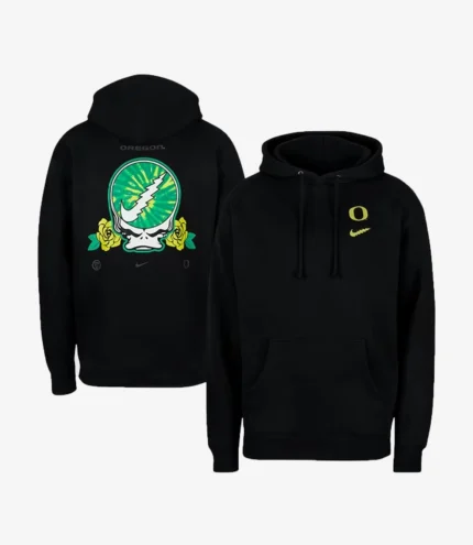 Oregon Ducks Nike Grateful Ducks Sideline Hoodie
