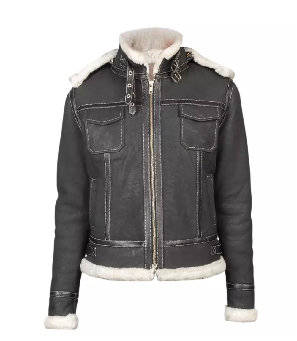 Women Black Premium Leather Shearling Jacket with Hood 1 Women-Black-Premium-Leather-Shearling-Jacket-with-Hood-1.png
