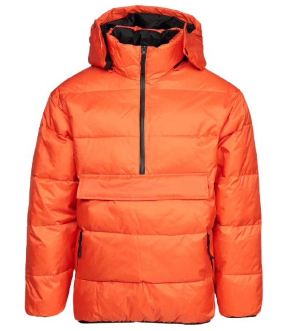 Orange Hooded Puffer Jacket 45 Orange Hooded Puffer Jacket 45