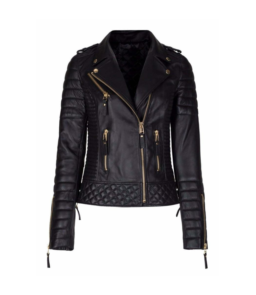 Womens Slim Fit Leather Motorcycle Jacket Black Studded 1 Womens-Slim-Fit-Leather-Motorcycle-Jacket-Black-Studded-1.png